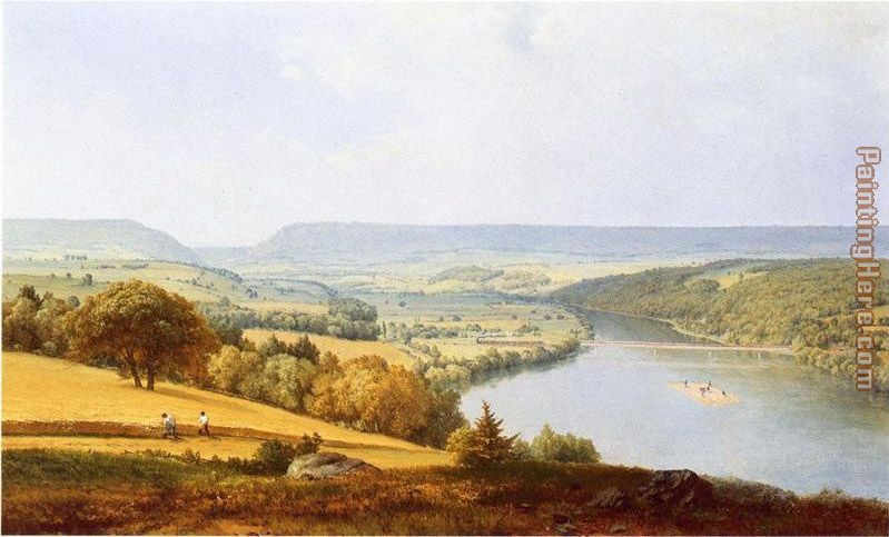 Delaware Water Gap I painting - George Inness Delaware Water Gap I art painting